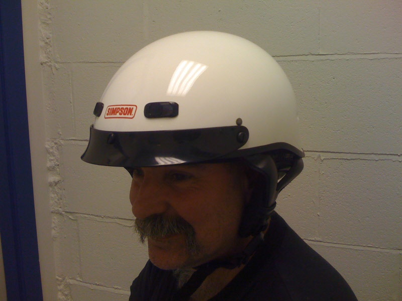 Simpson sales half helmet